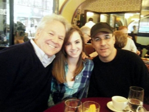 Andy and Cathryn Boettner, and John Bucchino enjoying brunch at Marseille Restaurant